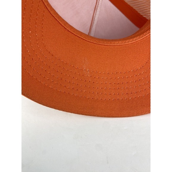 Bass Pro Shops Hat Orange Mesh Snapback Trucker Outdoor Bright - Picture 6 of 8